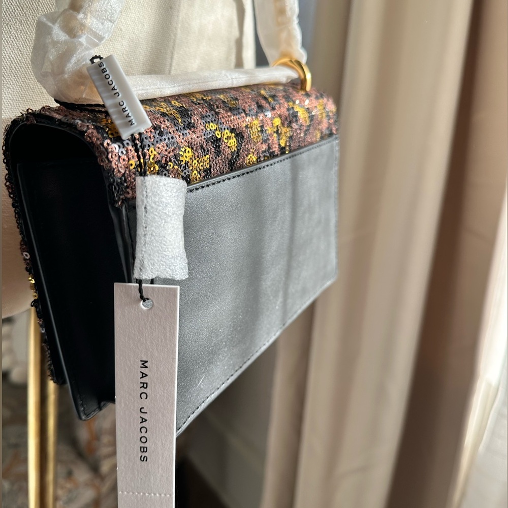 Marc Jacobs Sequin Leopard Print Bag NWT - Picture 3 of 8